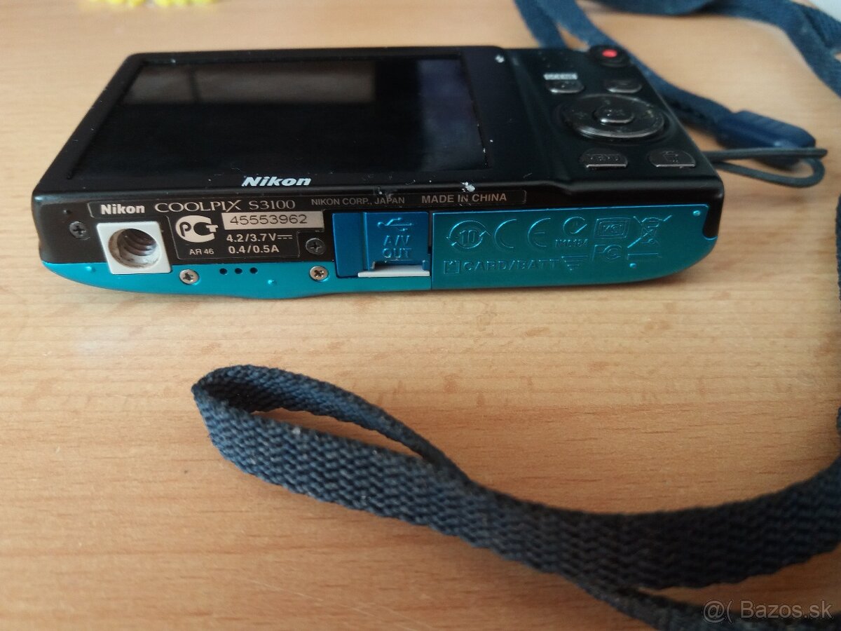 Fotoaparát Nikon COOLPIX S3100 - 4