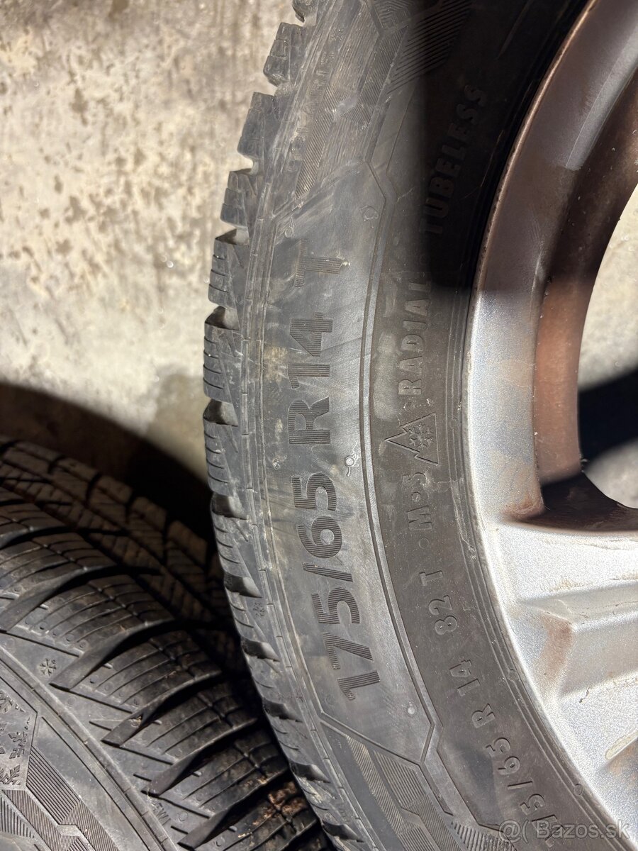 Elektrony + zimné pneumatiky Barum - 4