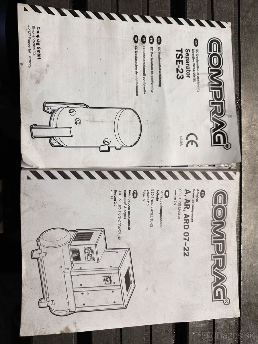 Predam Skrutkovy kompresor Comprag - 4