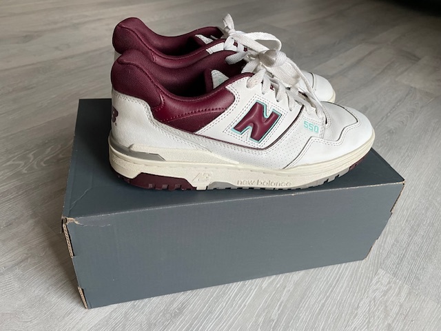 NB burgundy BB550WBG - 4