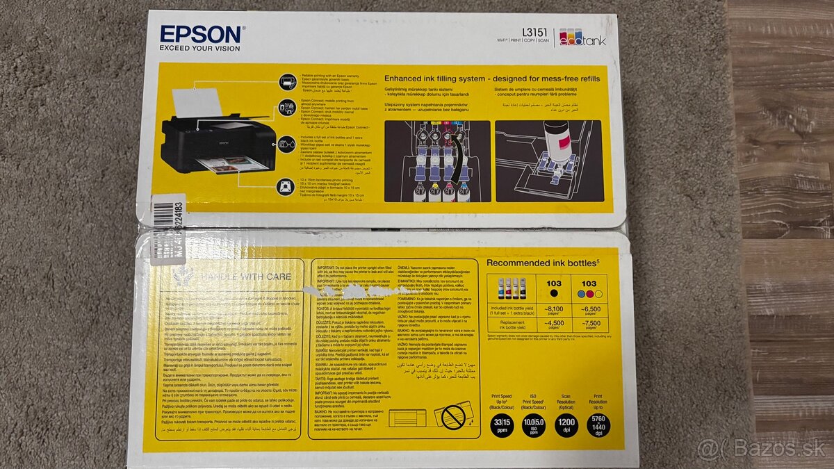 Tlačiareň EPSON L3151 3v1 - 4