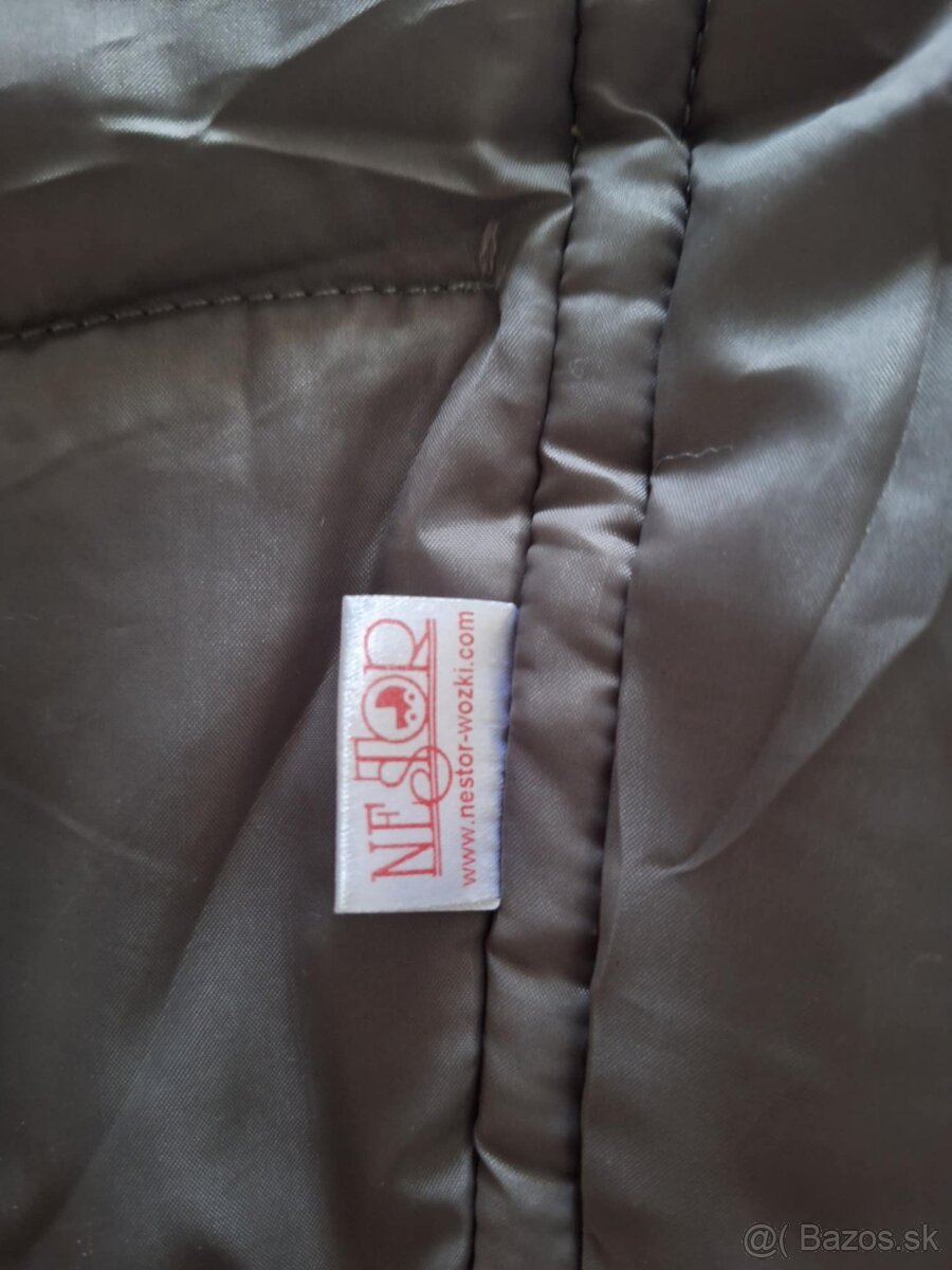 Fusak s ovčou vlnou Nestor 100cm - 4