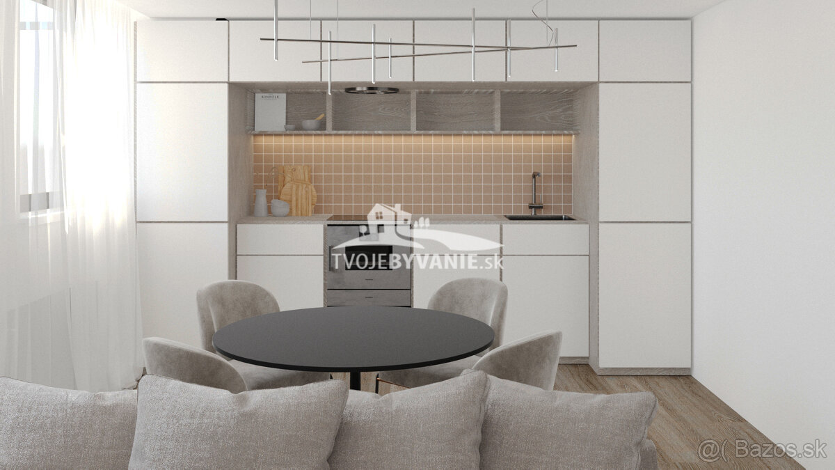 2 izbový byt s loggiou KVP Grunt č. 1 - 4