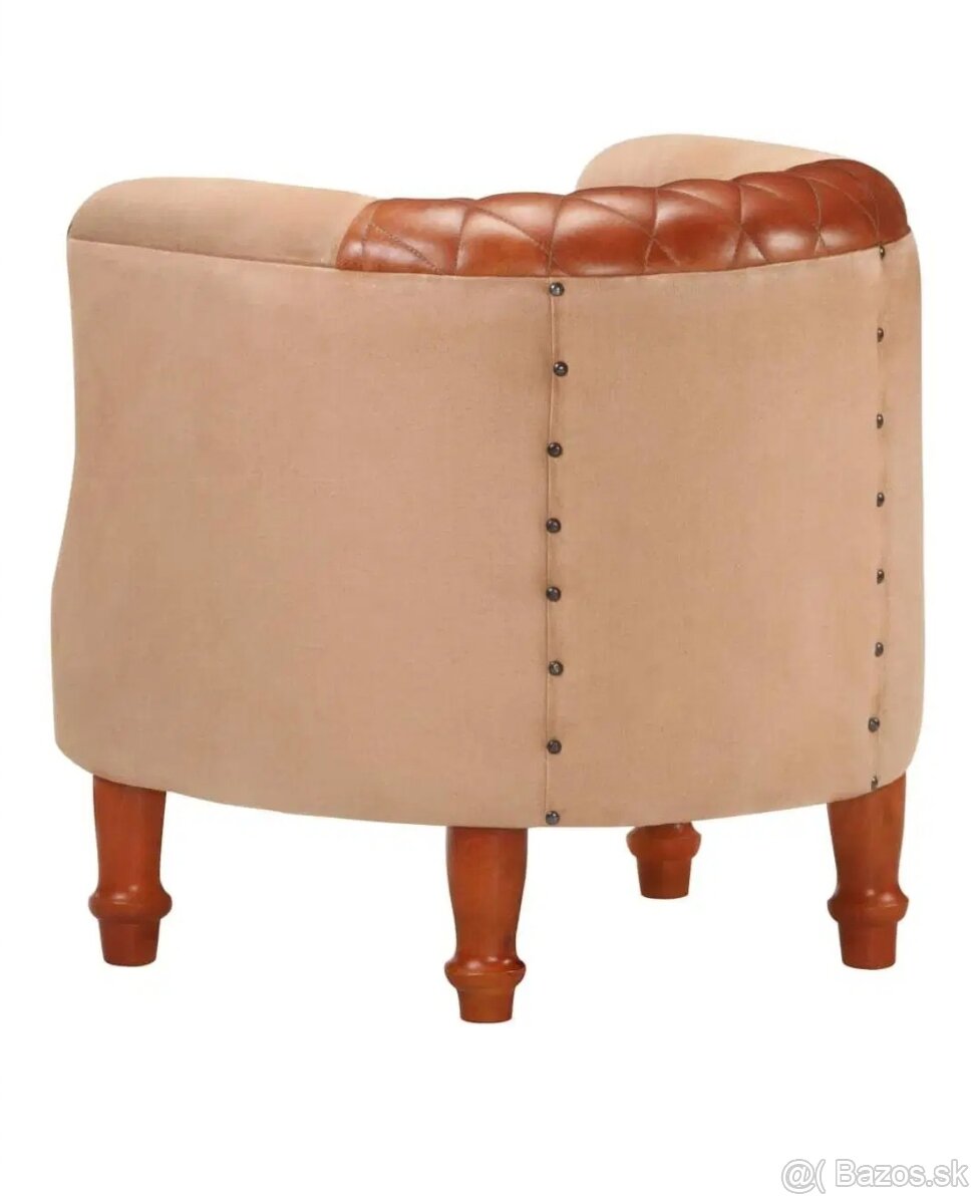 Kreslo klubové - retro - vintage - 4