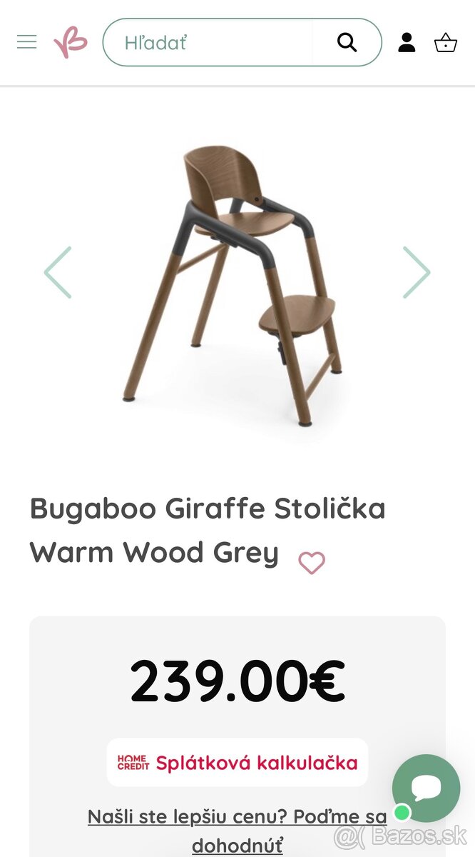 Bugaboo giraffe + novorodenecká vložka - 4