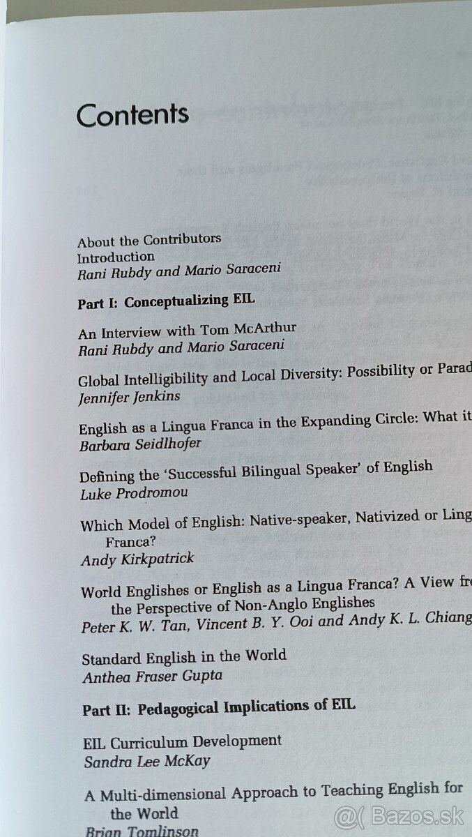 English in the world, Global rules global roles - 4