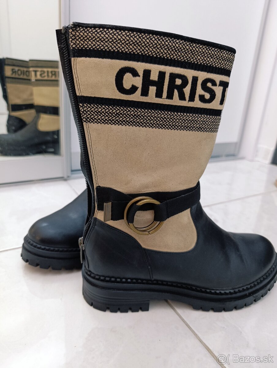 Christian Dior členkovy obuv - 4