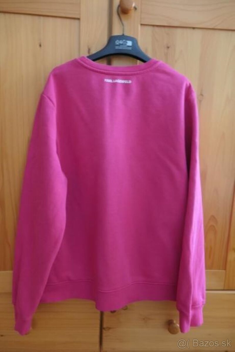 KARL LAGERFELD original nadherna, kvaltina mikina L/XL - 4