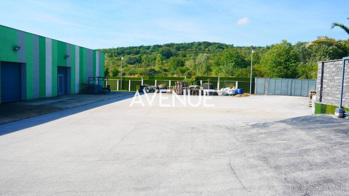 AVENUE | samostatný, zariadený výrobno – skladový areál, Svä - 4