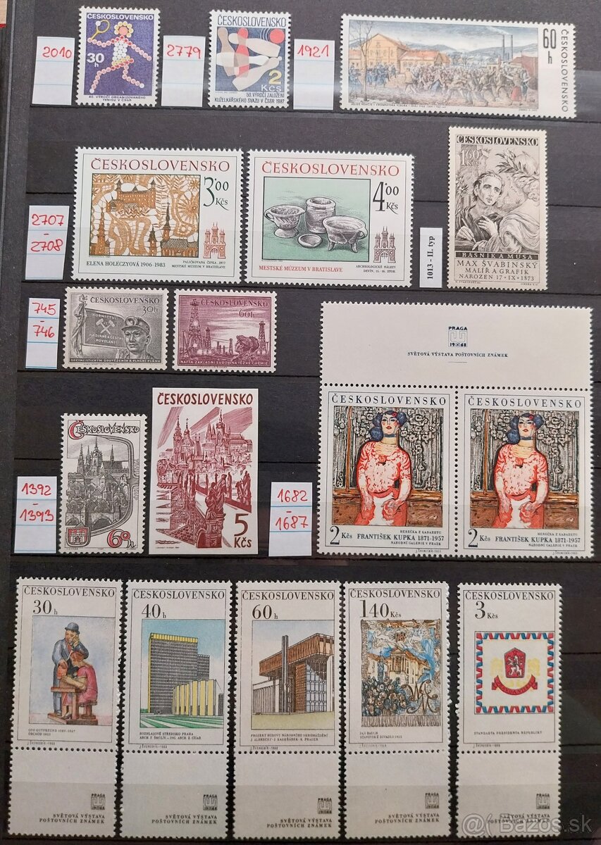 Známky ČSR – 2 - 4