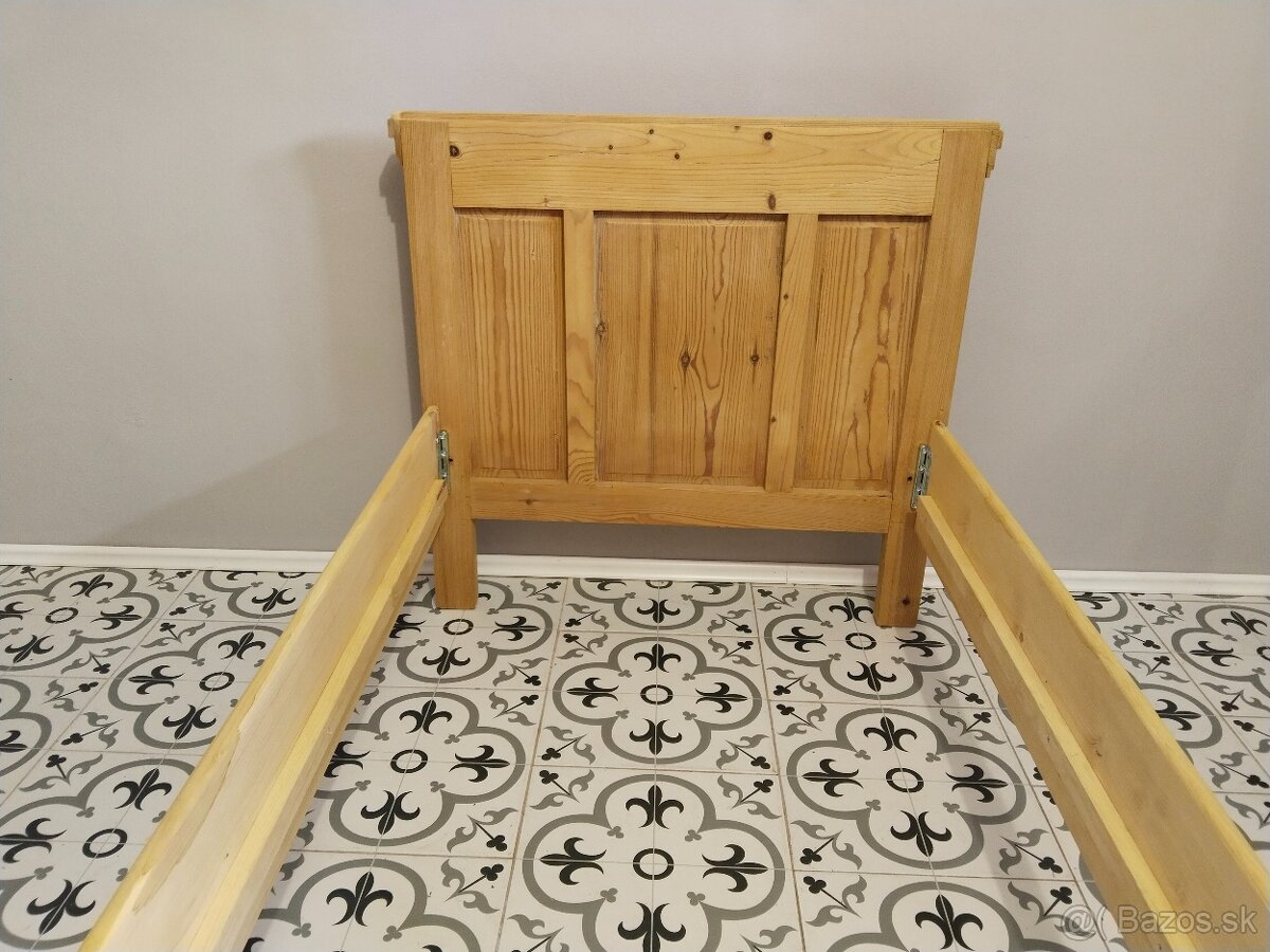 Stará postel po renovaci 200 90 cm - 4