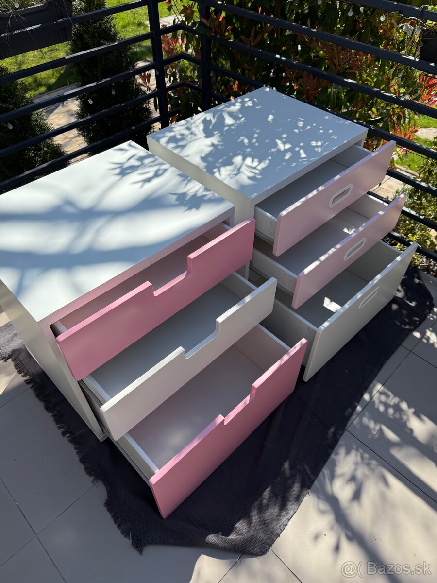 IKEA komody, skriňa a rastúci stôl - 4