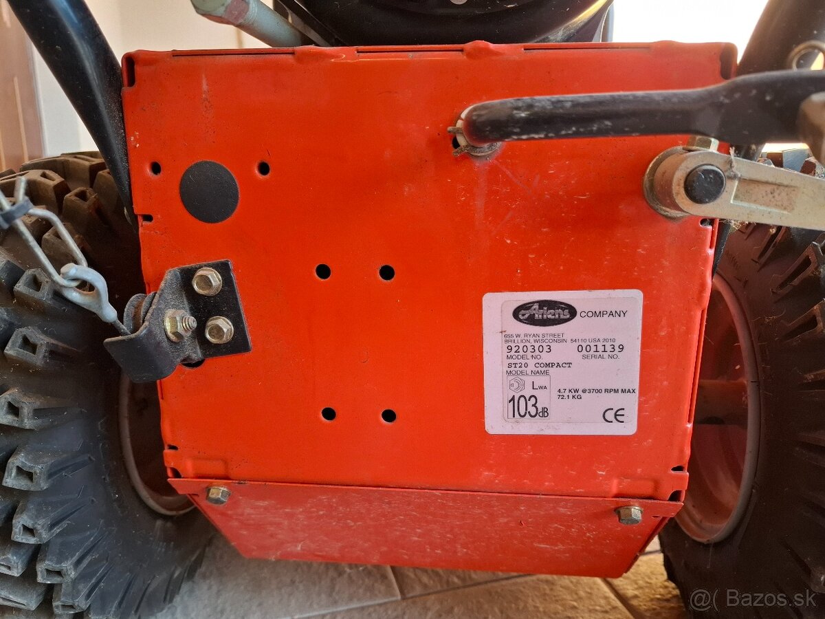 Snehová fréza Ariens Compact 20 E - 4