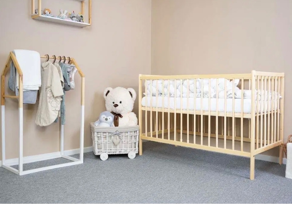 Detská postieľka Vasilans, masív borovica - 4