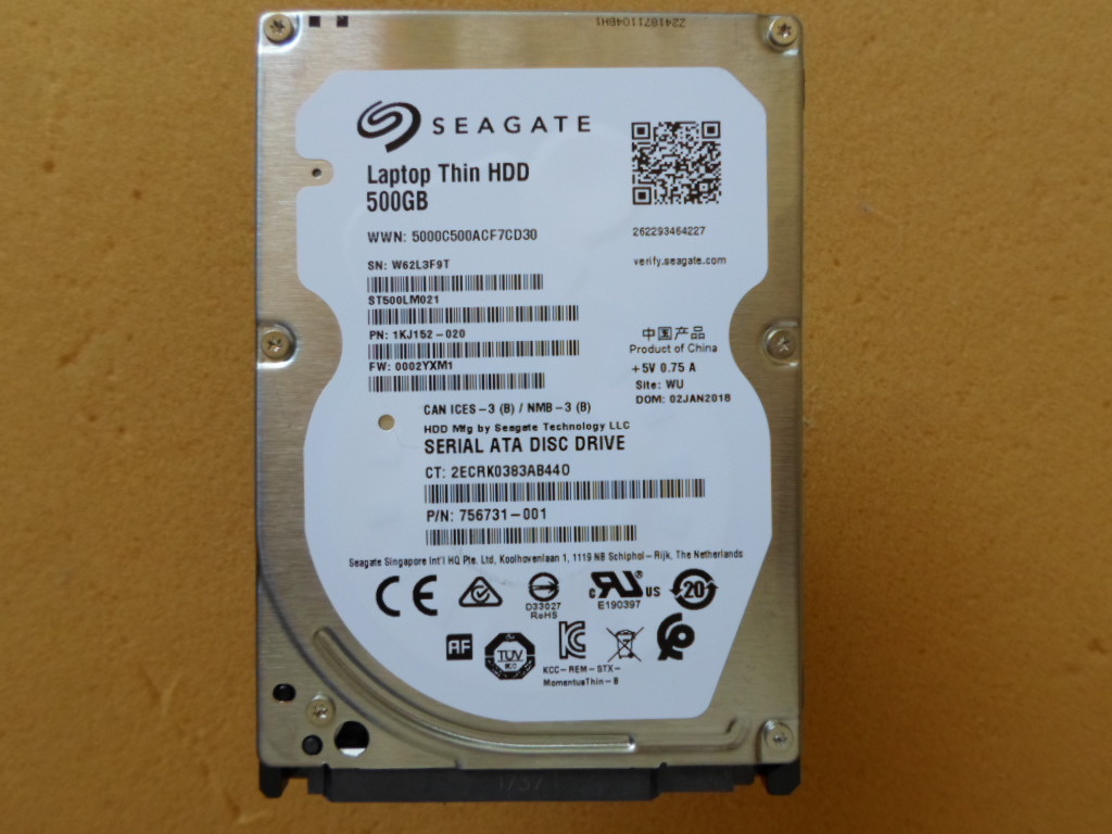 ♦️ 2,5" SATA disk do notebooku - 500 GB ♦️ - 4