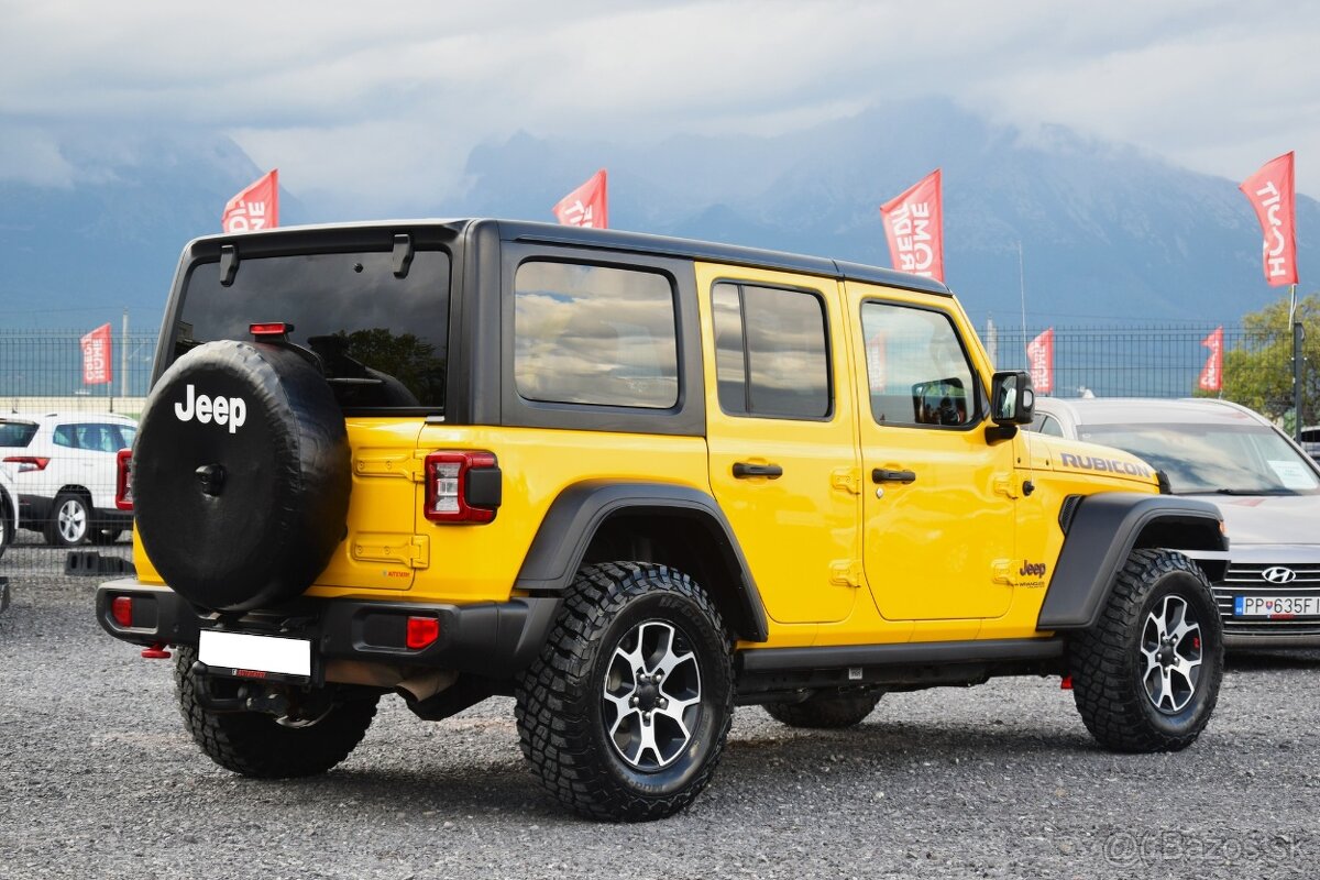 Jeep Wrangler 2.0T 200 kw Rubicon - odpočet DPH - 4