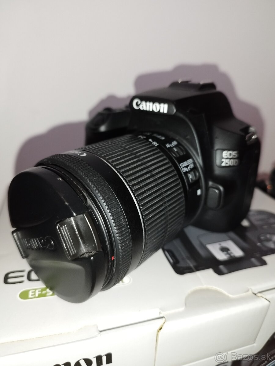 Komplet Canon EOS250D + objektívy - 4
