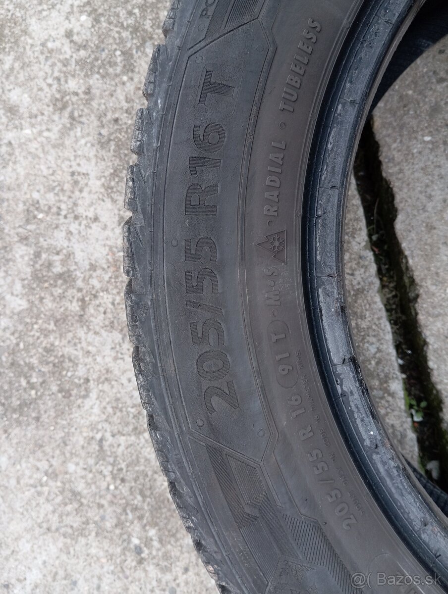 205/55 r16 zimné pneumatiky - 4
