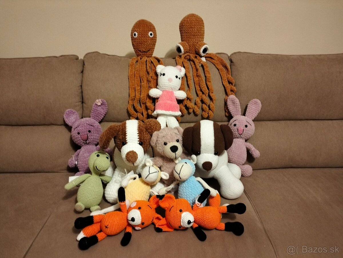Háčkované hračky - 4