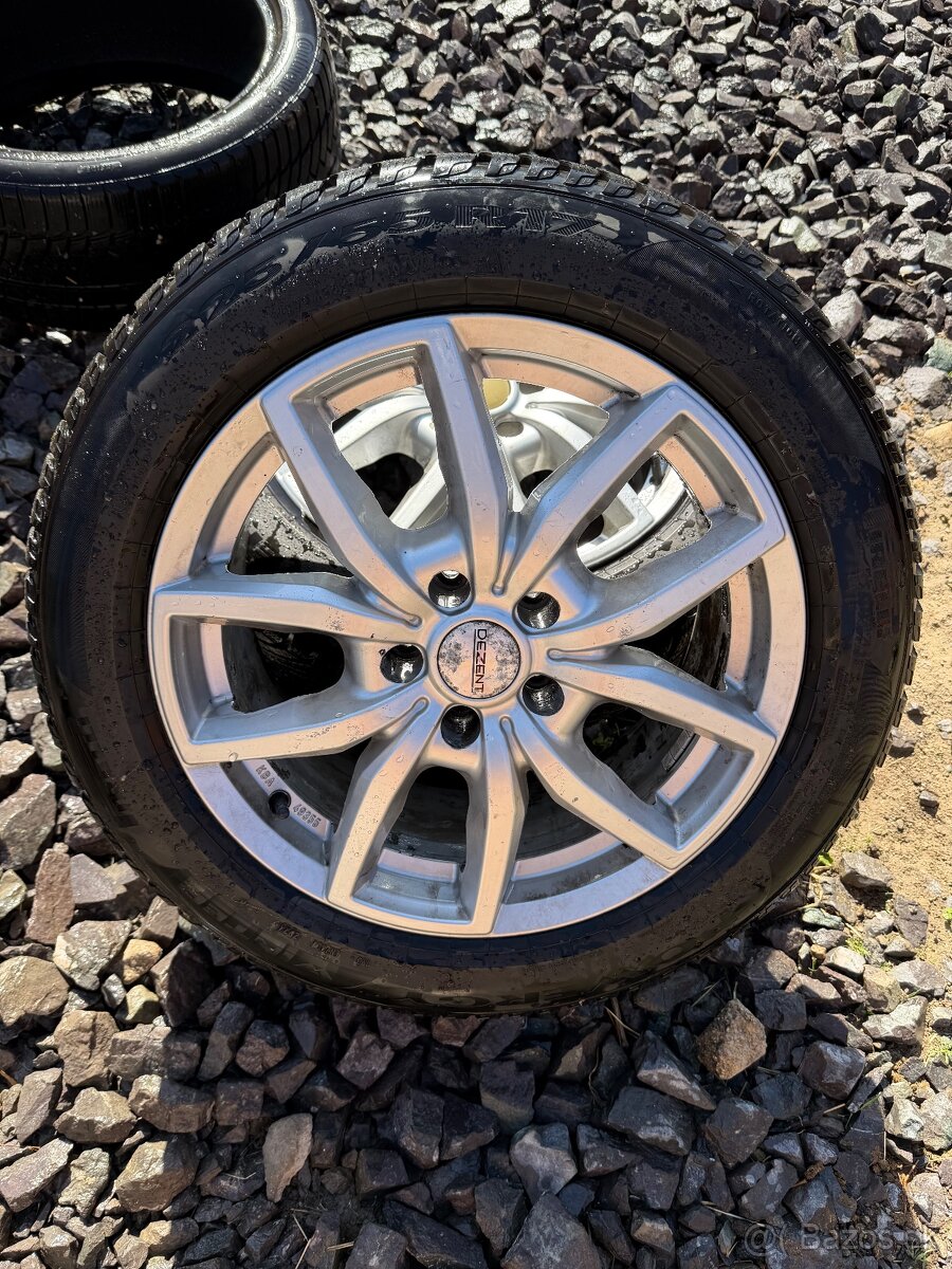 Predám zimnú sadu Pirelli 225/55 r17 - 4