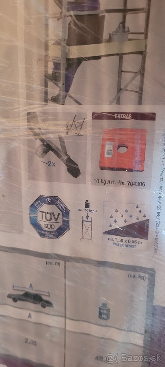 Predám hliníkové lešenie - 4