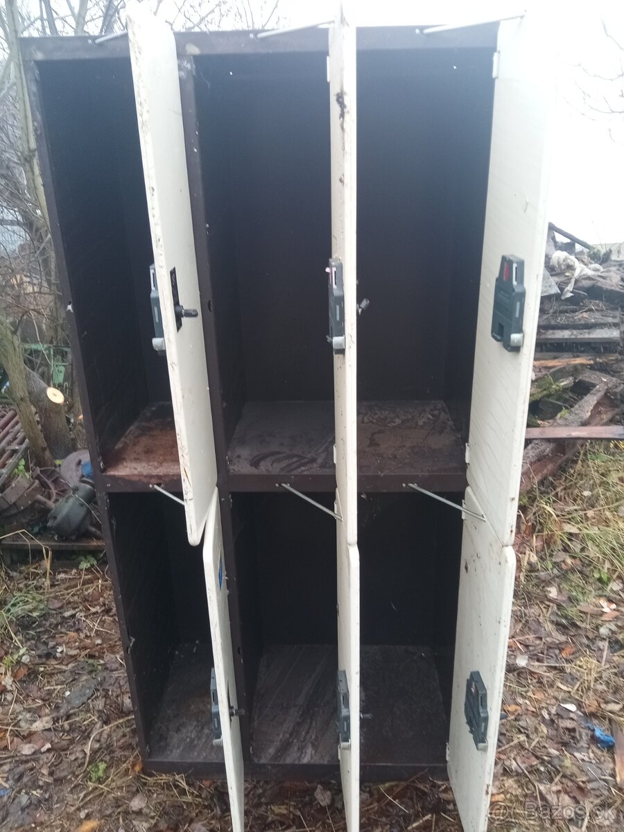 Plechová skriňa delená - 4