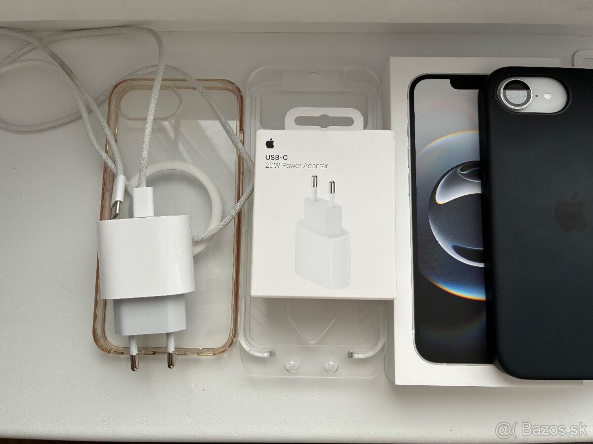 iPhone 16e Biely 128GB 100% Batéria - 4