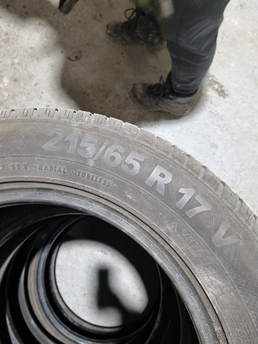 Letné 215/65 R17 6.5mm - 4