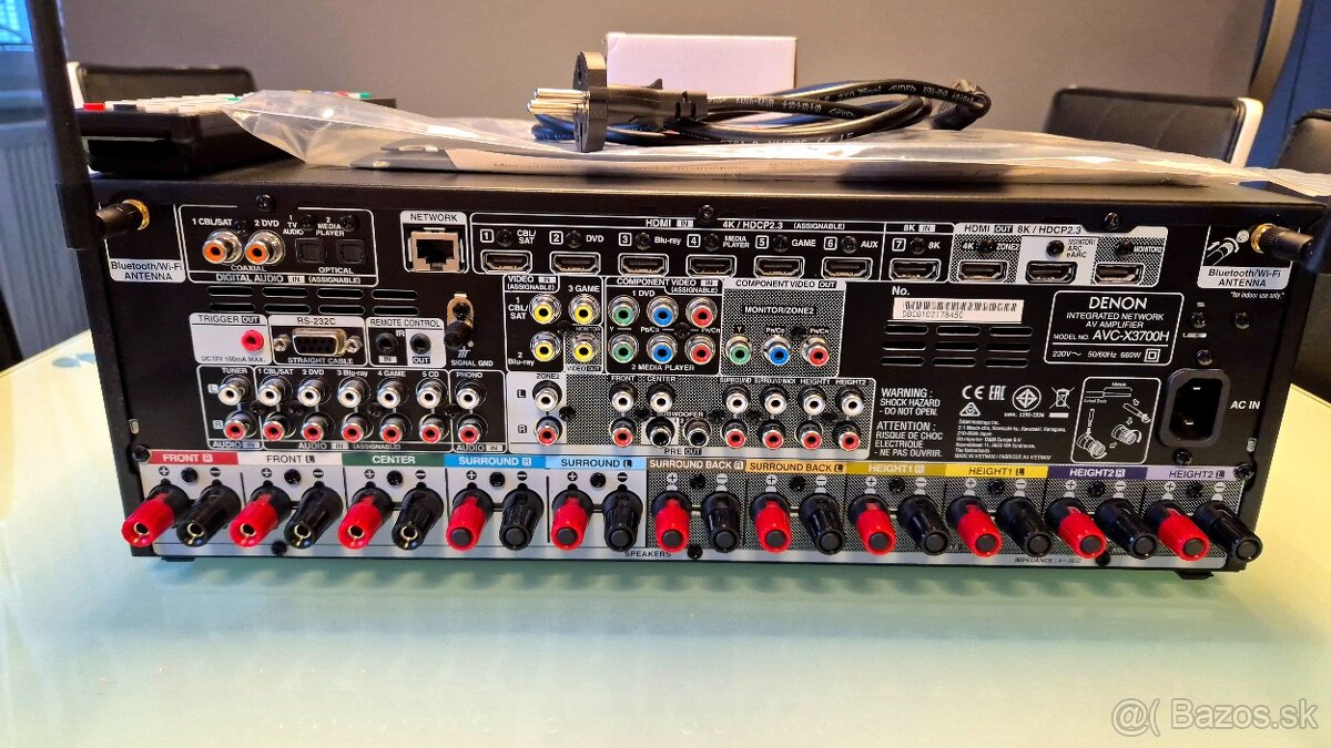 Predam DENON AVC-X3700H Black - 4