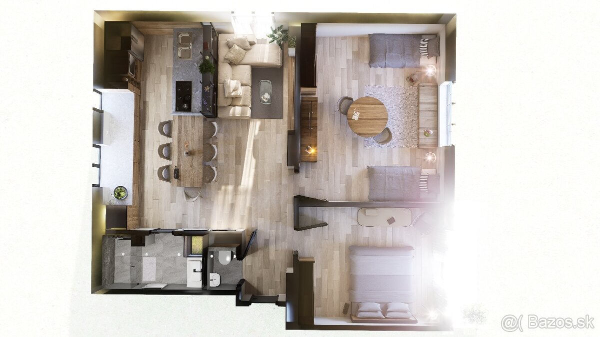 NA PREDAJ - Tehlový 3-izbový byt v širšom centre Prešova - 4