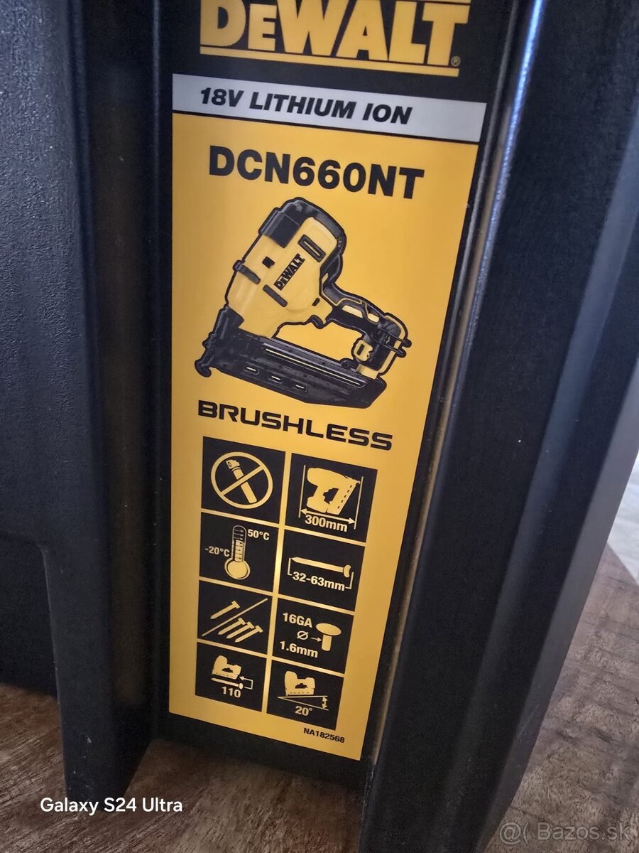 Predám bezuhlíkovú klincovačku DeWALT - 4