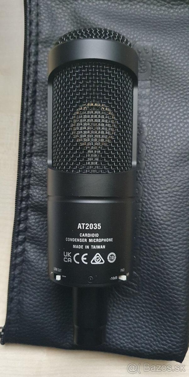 Audio-Technica AT2035 Štúdiový kondenzátorový mikrofón - 4