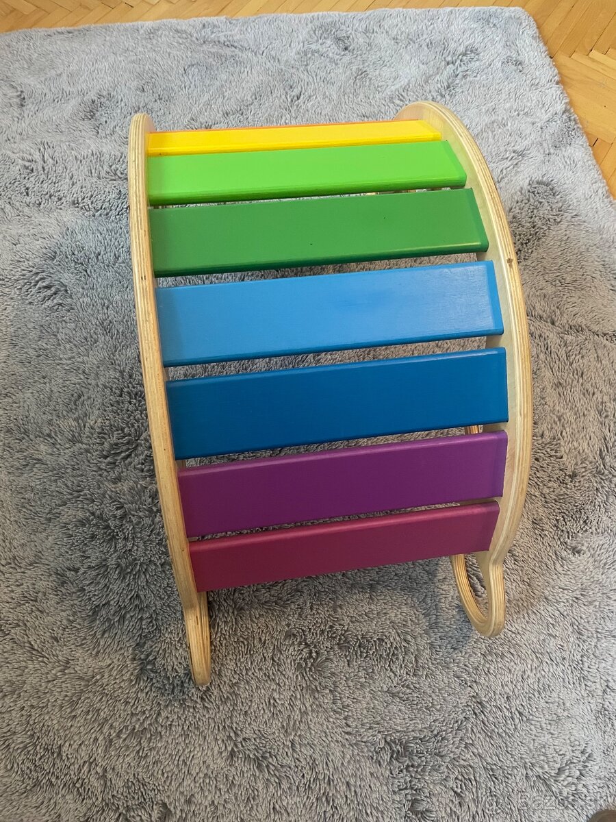 Detska drevena hojdacka - 4