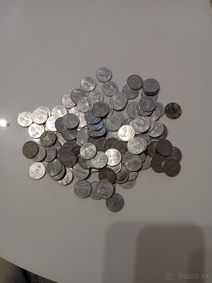 Minca 10 a 20 halier Slovenska republika - 4