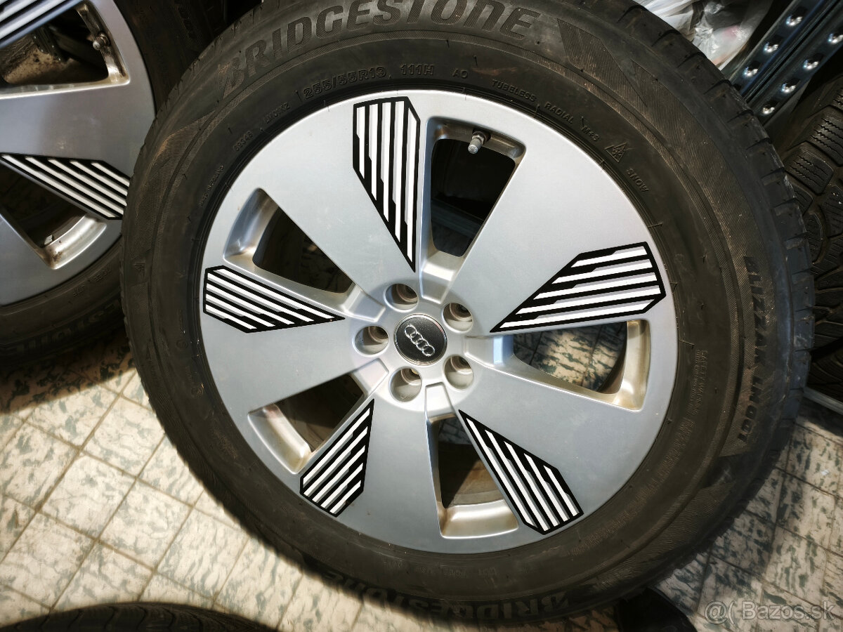 Audi Q8 e-tron - originál 19" alu disky - 4