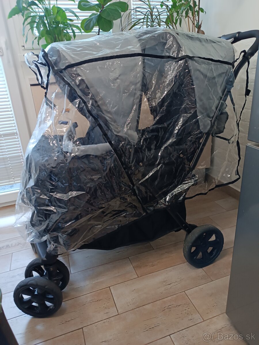 Predám multifunkčný kočík pre dvojičky - 4