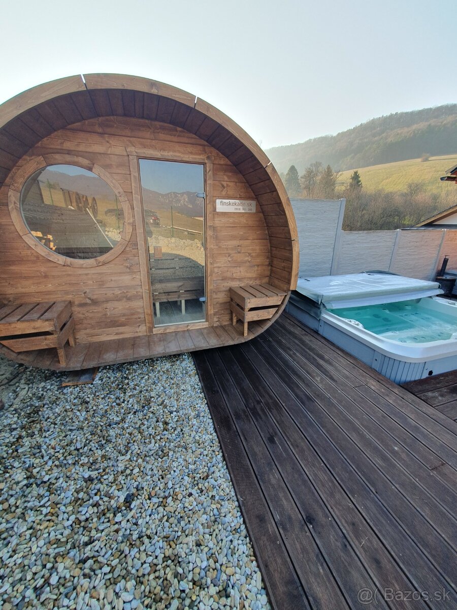 Sauna šmolko zo severského smreku - 4