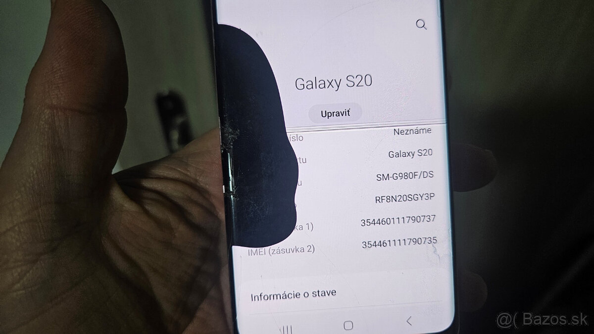 Samsung Galaxy S20 - prasknutý lcd - 4
