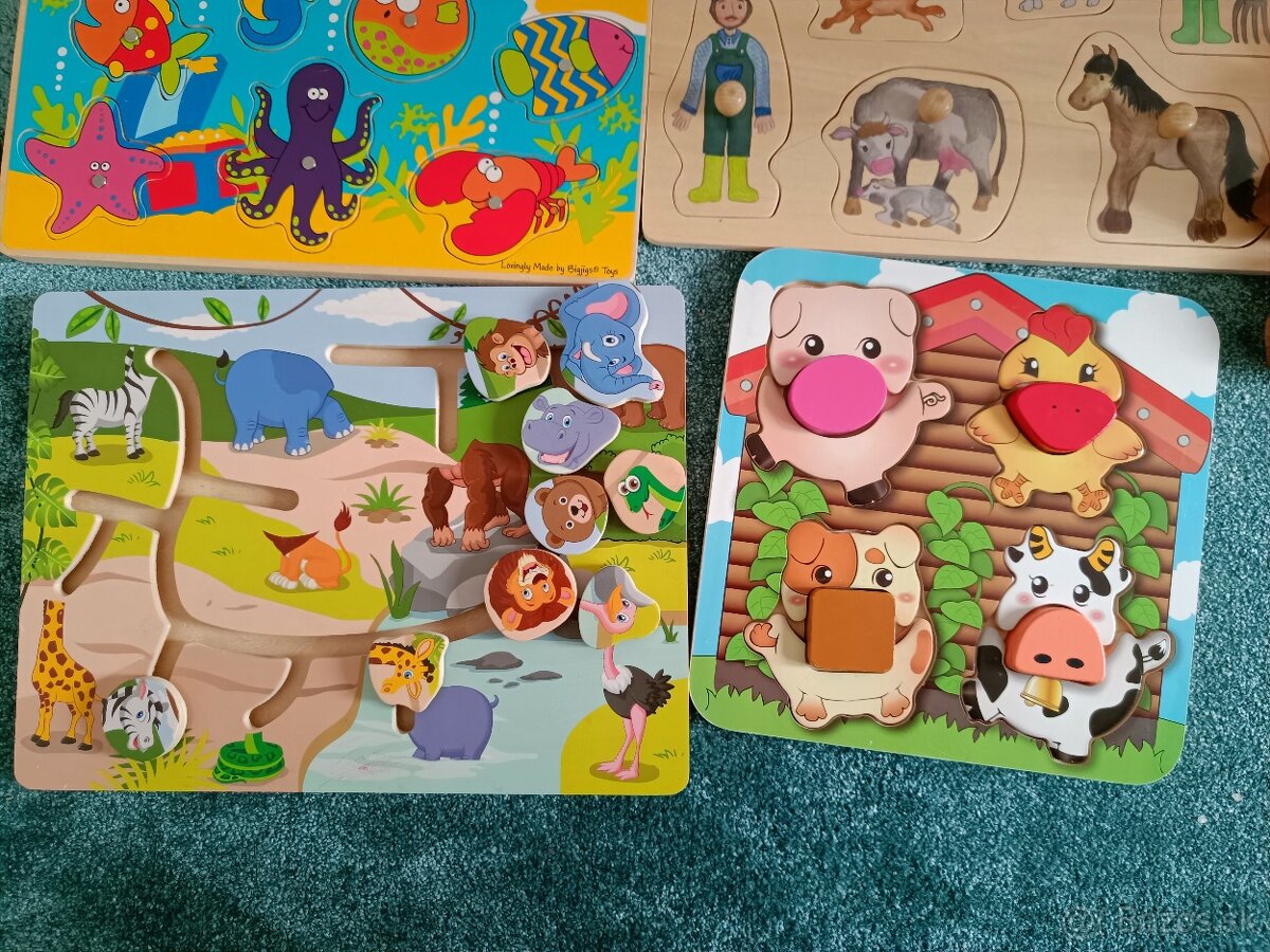 Montessori drevené hračky - 4