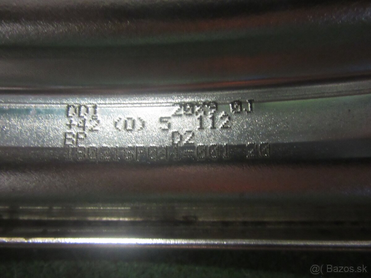 R20 hliníkové disky WORK DURANDAL rozteč 5x112 - 4