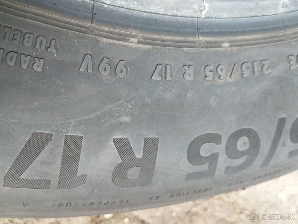 215/65 R17 letné pneumatiky Continental - 4