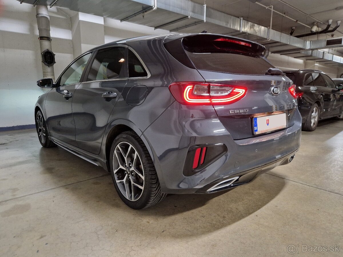 KIA Ceed GTLine 1,4 Turbo GDi benzín 103 kW Full-Led 57000km - 4