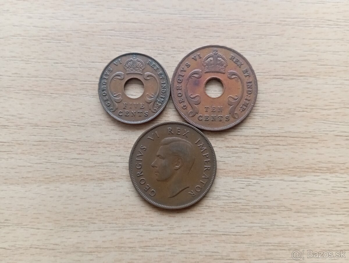 Britské staré mince 3 - 4