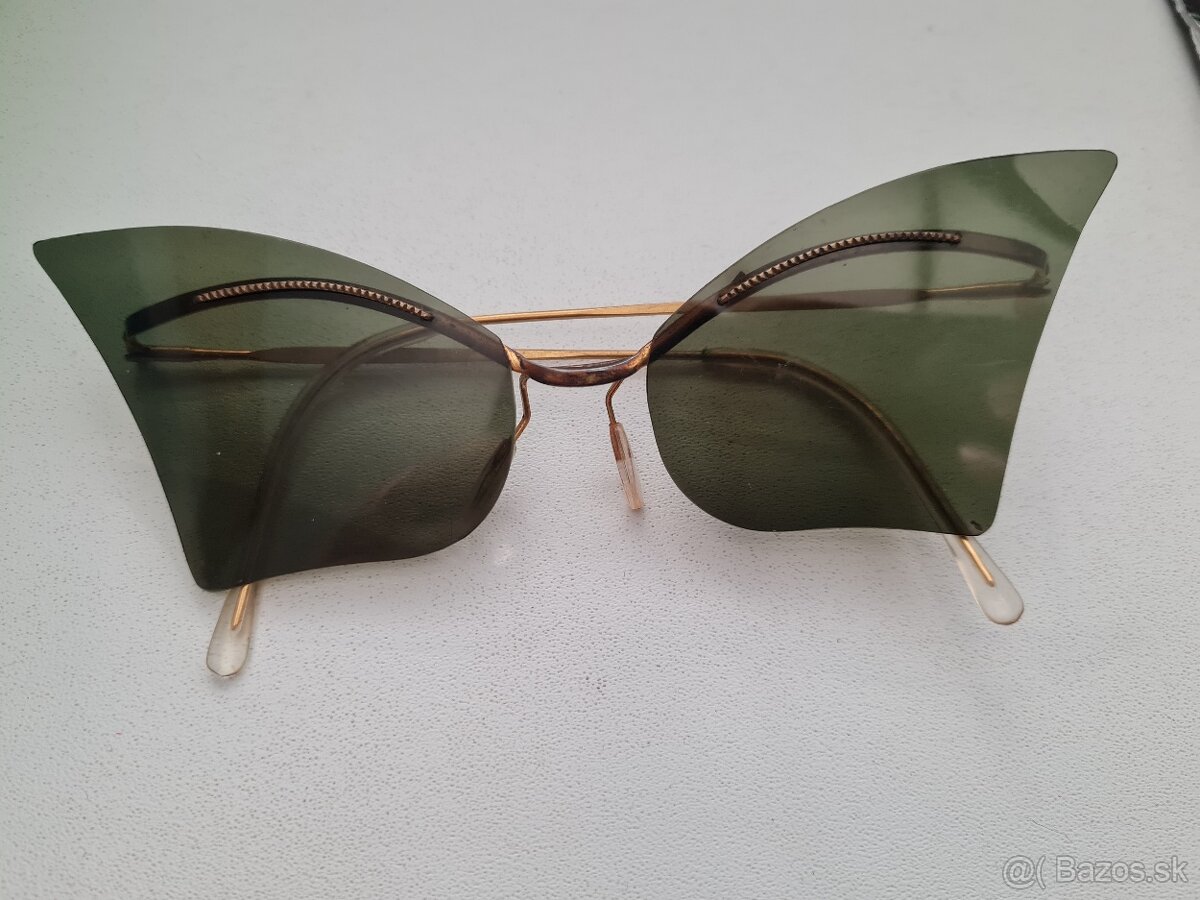 Okuliare FERRARI a zlaté Lenonky - 4