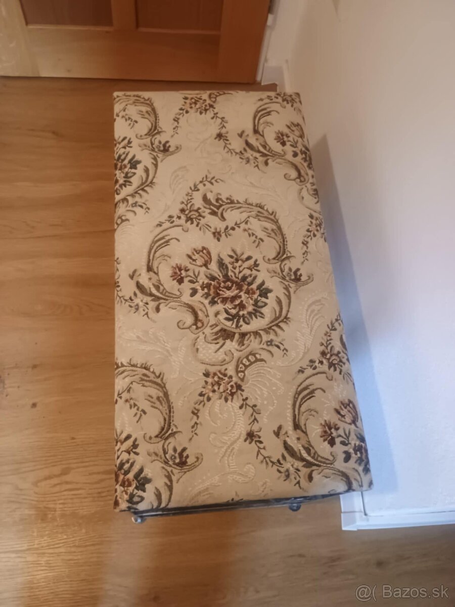 Kovový vešiak s kovovým botníkom - 4