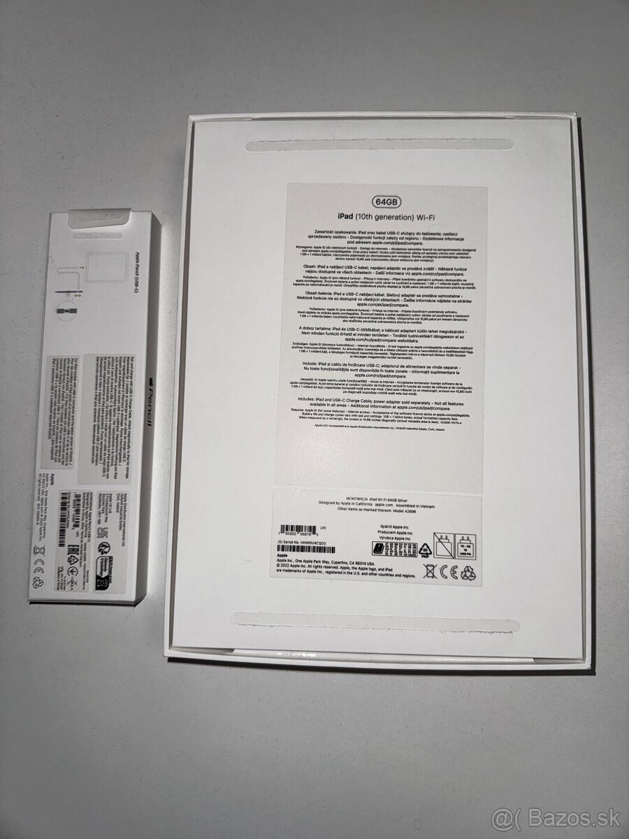 Apple iPad 10.9 (10. gen) 64GB + Apple Pencil USB-C + obal - 4