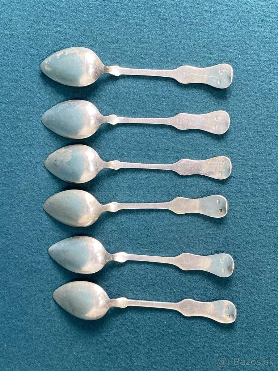 Strieborné kávové lyžičky - 4