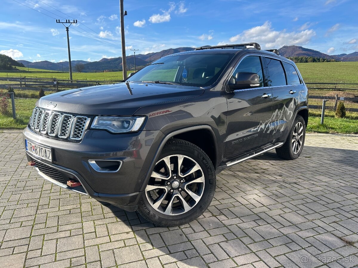 Jeep GRAND CHEROKEE OVERLAND 4X4 2017 možný odpočet DPH