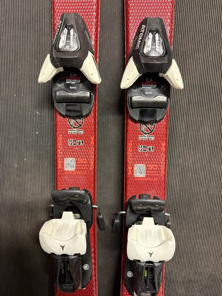 Lyže 90cm + lyžiarky 15/16 ATOMIC - 4
