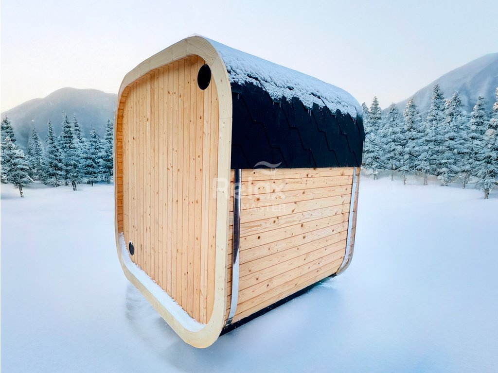 Sauna Cube Midi- smrk - 4